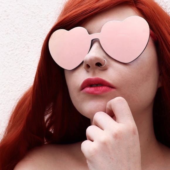 Lulabites Accessories - Sugar Drop Heart Sunglasses